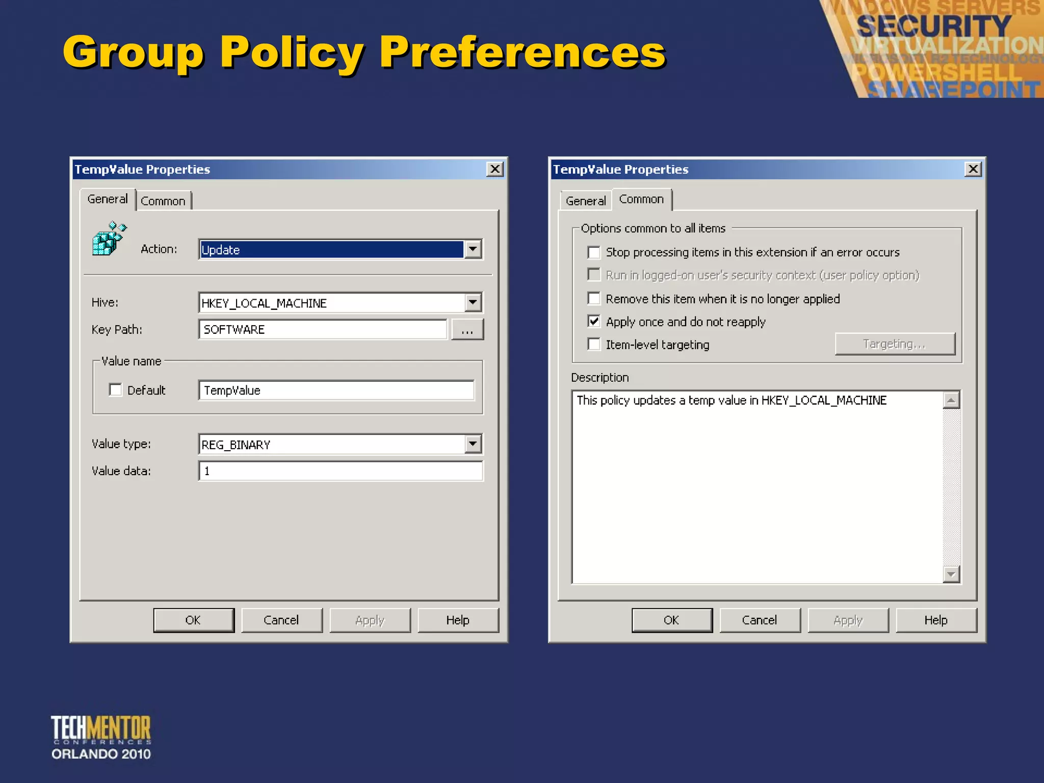 Group Policy Preferences 