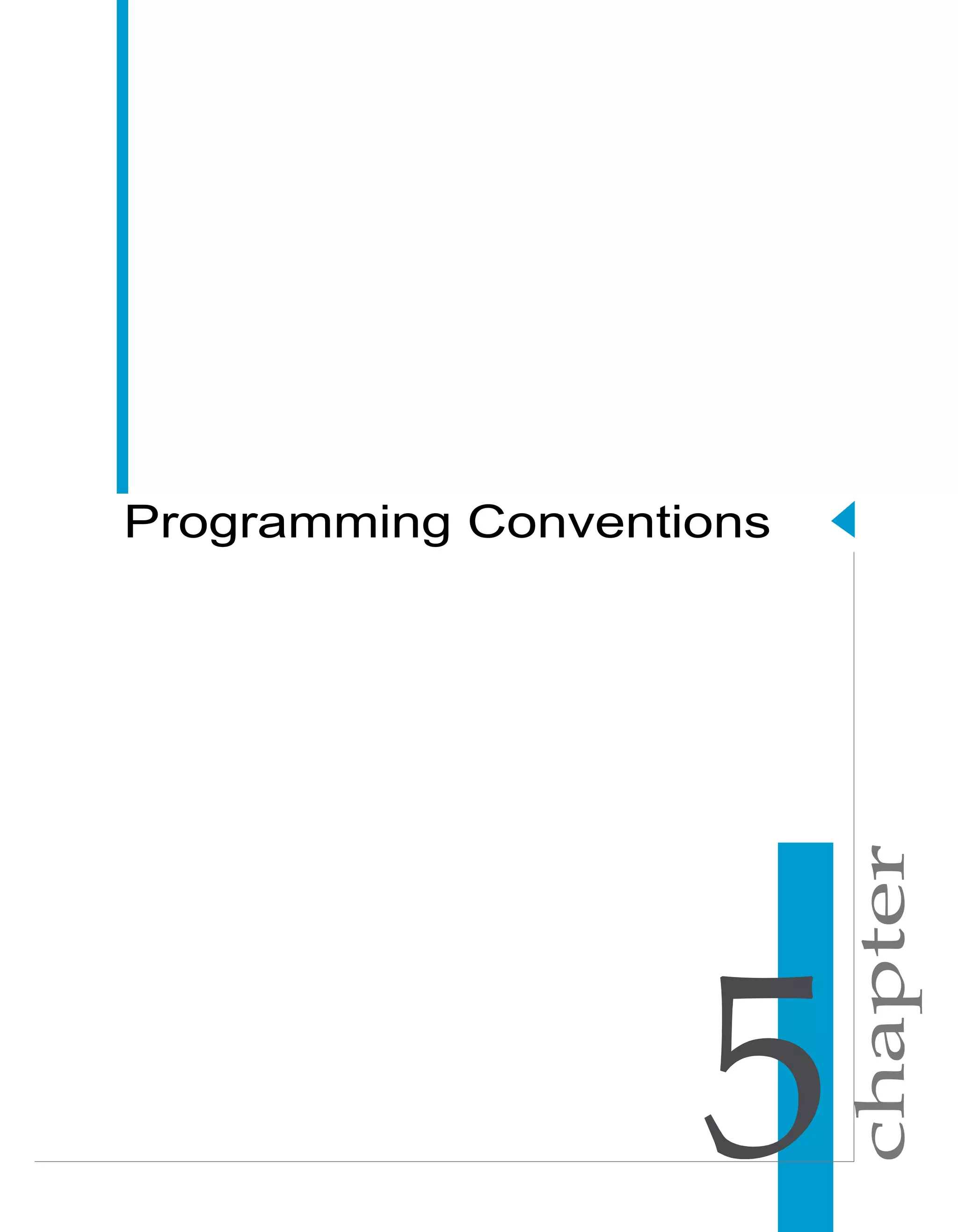 chapter
Rapid Mart Development Guide
Programming Conventions
 