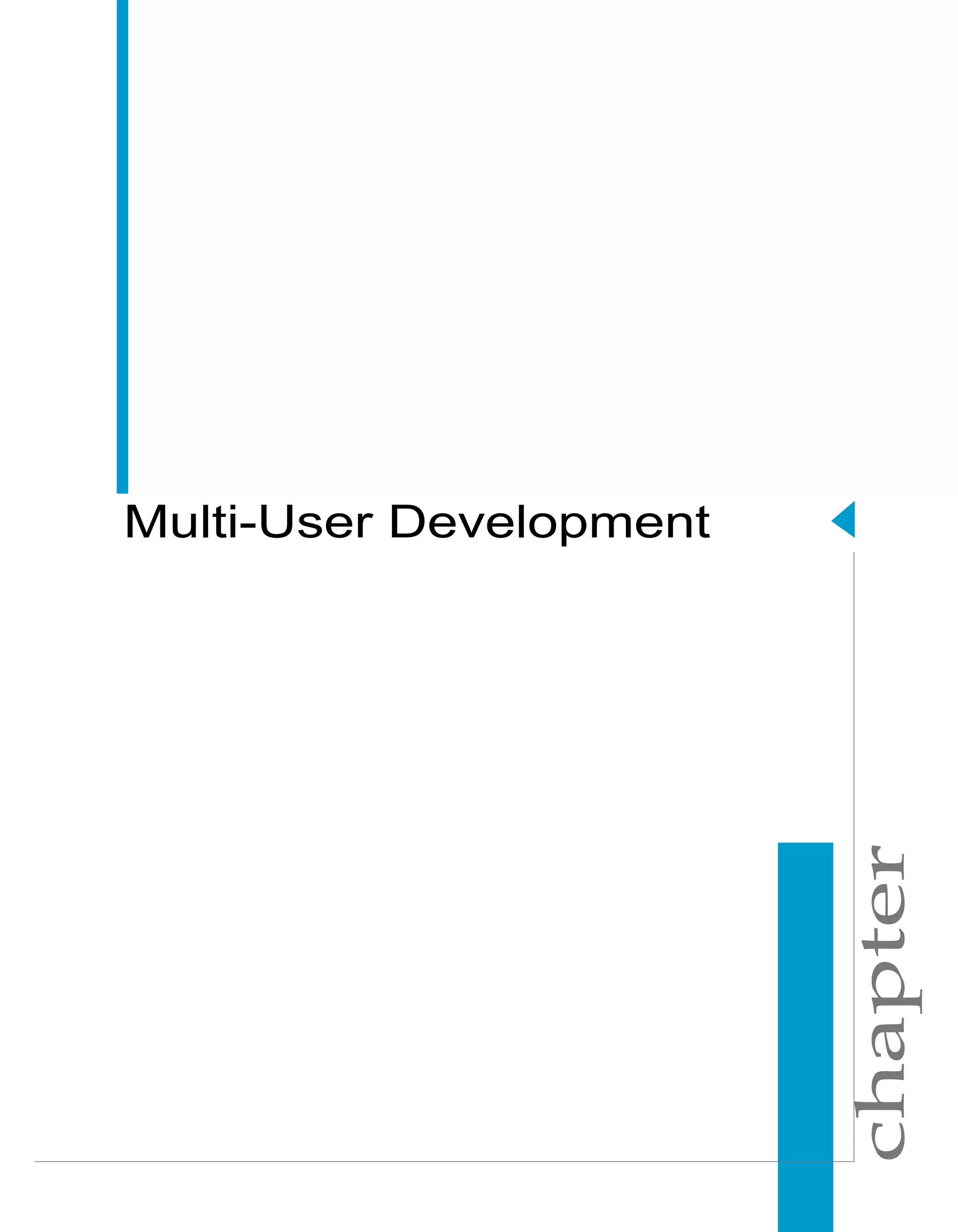 chapter
Rapid Mart Development Guide
Multi-User Development
 
