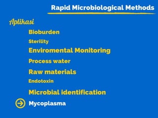 Rapid MIcrobiological Methods | PPT