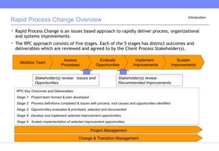 Sanitized Knowledge Transfer Deliverable:Rapid Process Change Tutorial ...