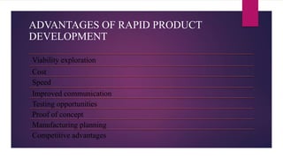 Rapid product development | PPTX