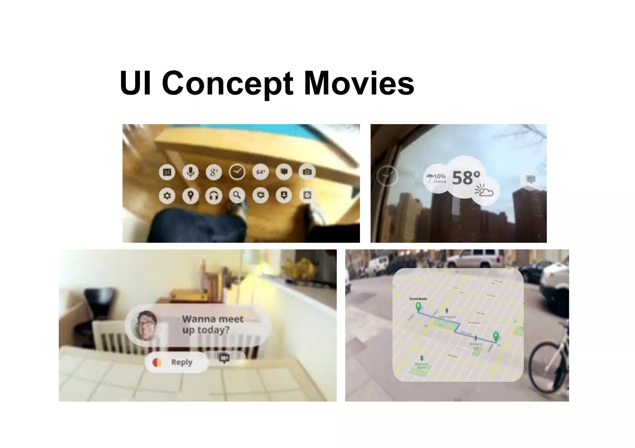 ● UI Concept Movies
 