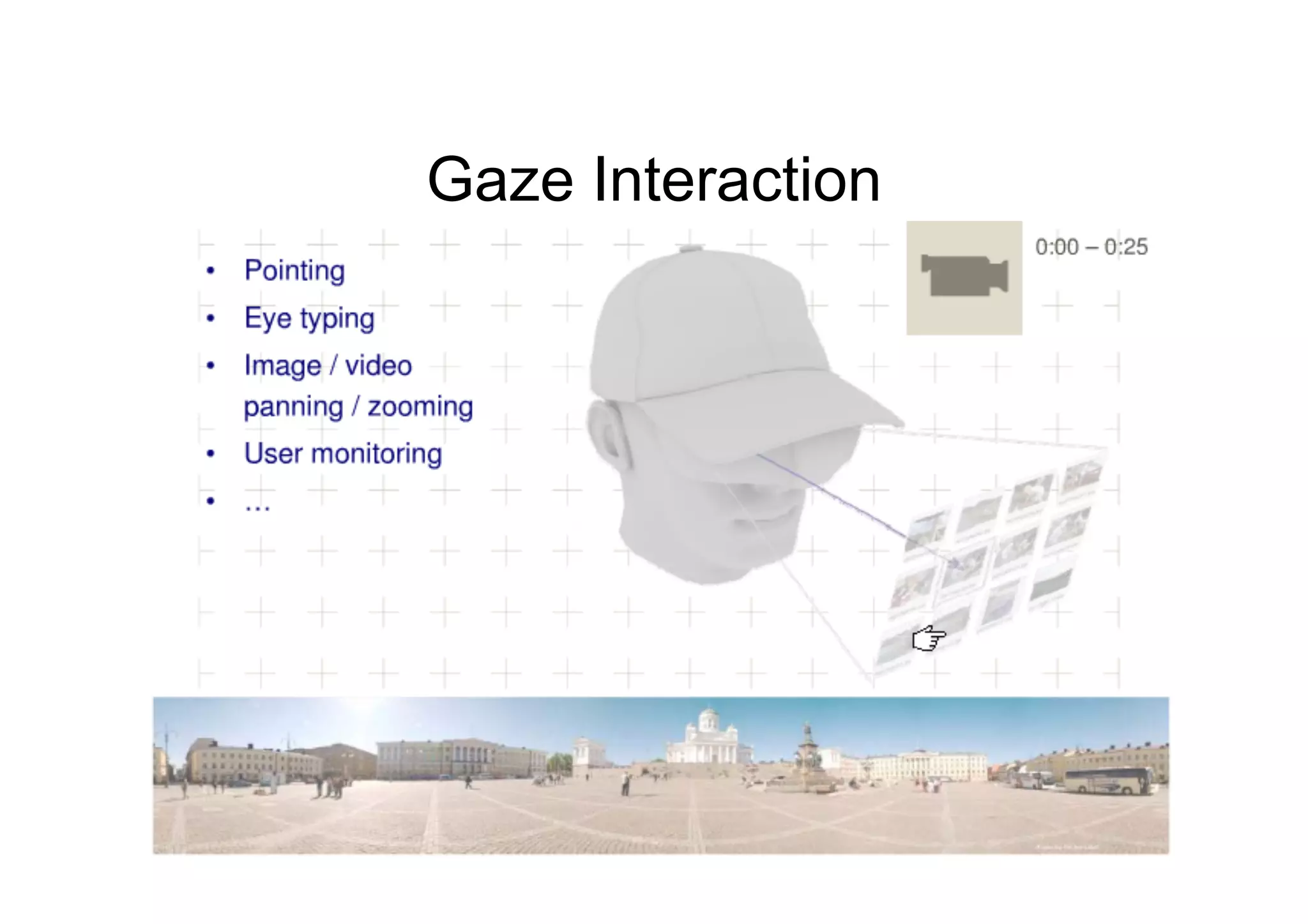 Gaze Interaction
 