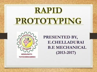 Rapid prototyping | PPTX