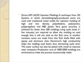 Comprehensive Overview of Rapid Prototyping Technologies and Processes ...