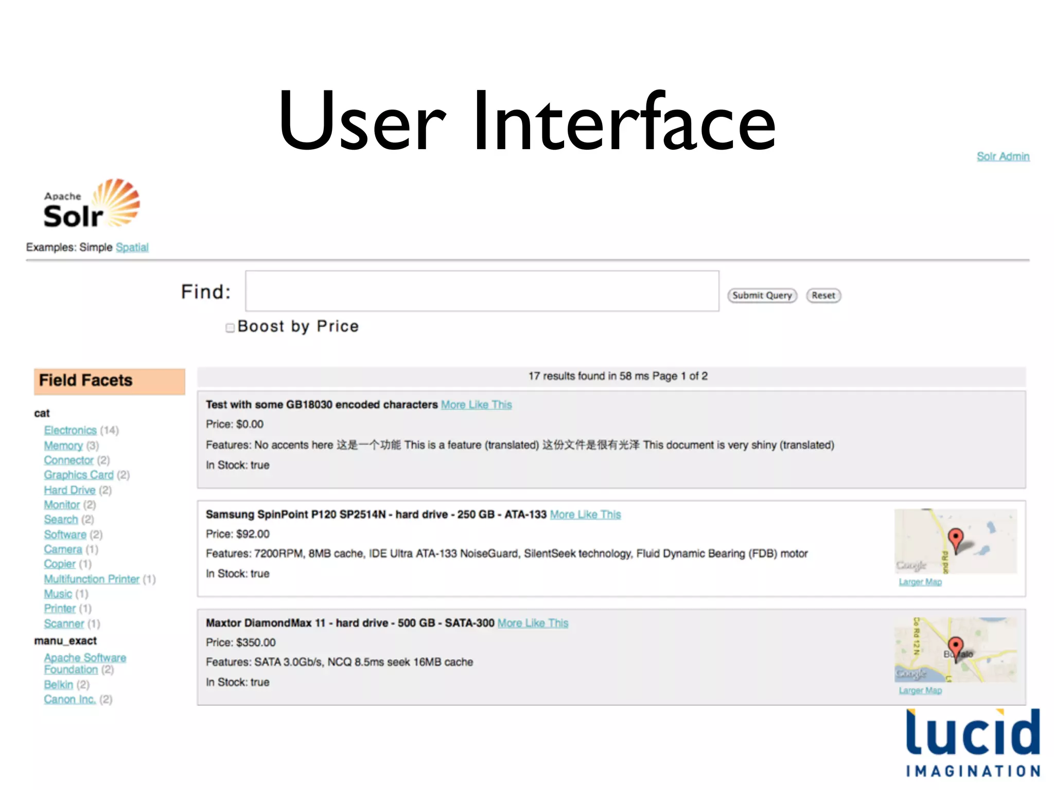 User Interface
 