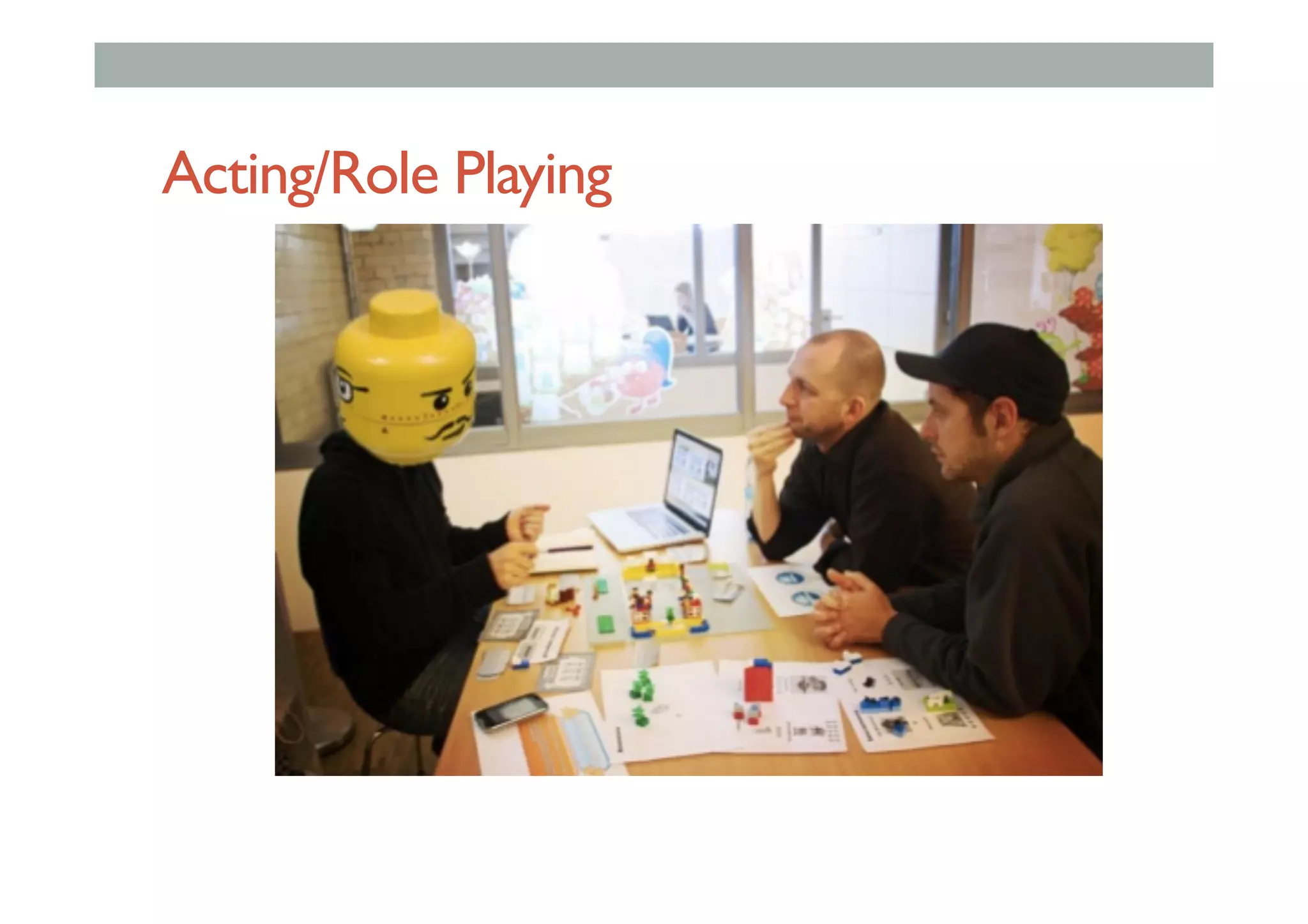 Acting/Role Playing
 