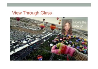View Through Glass
 