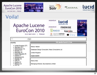 Voila!




         22

              22
 