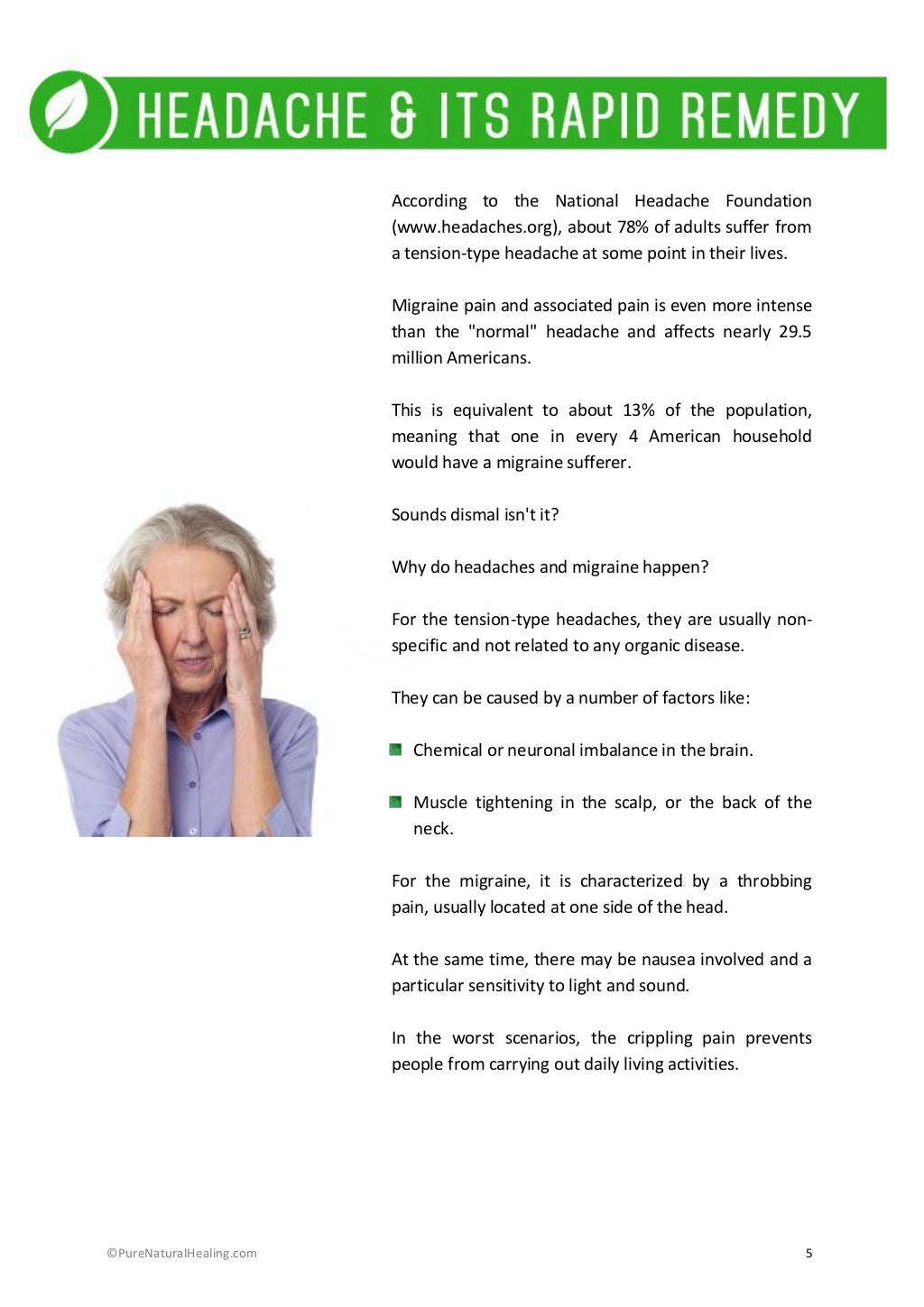 Rapid remediesNatural Pain Relief For Headaches & Back Pain