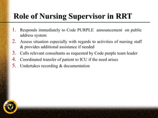 Rapid response team | PPT