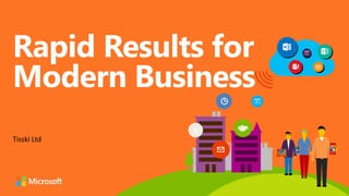 #
Rapid Results for
Modern Business
$
Tisski Ltd
 