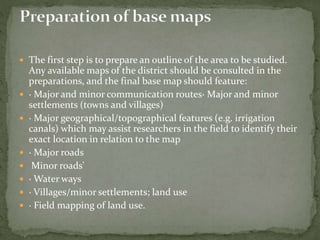 Rapid rural appraisal A Presentation By Mr Allah Dad khan | PPTX