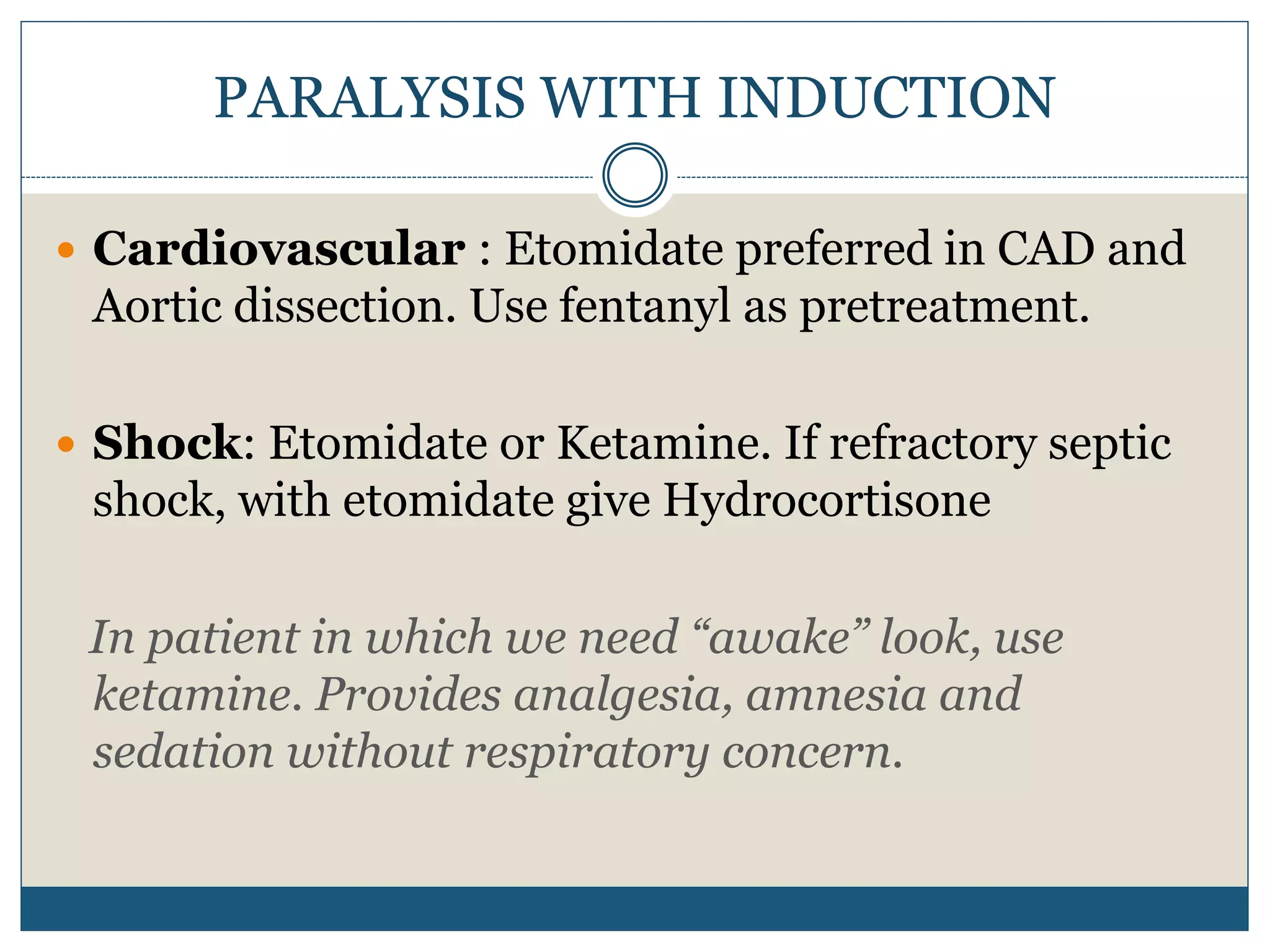 Rapid sequence intubation | PPTX