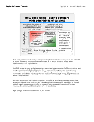 Rapid Software Testing | PDF