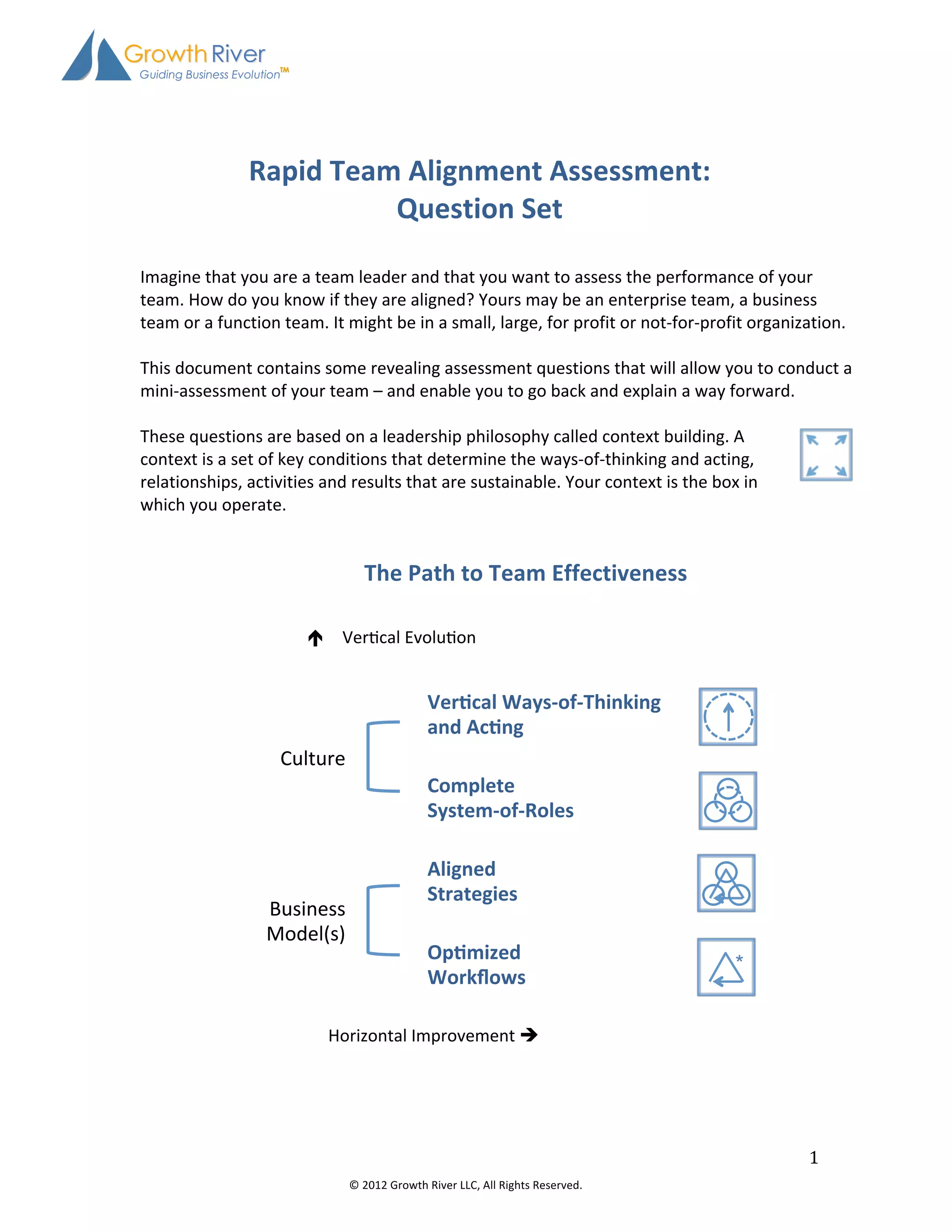Rapid Team Performance Assessment | PDF