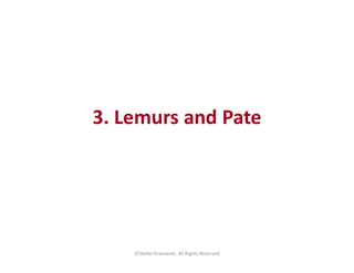 3. Lemurs and Pate
©Stefan Krasowski, All Rights Reserved
 