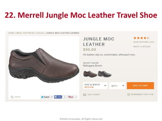 22. Merrell Jungle Moc Leather Travel Shoe
©Stefan Krasowski, All Rights Reserved
 