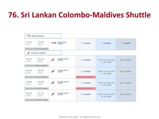 76. Sri Lankan Colombo-Maldives Shuttle
©Stefan Krasowski, All Rights Reserved
 
