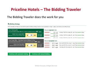 Priceline Hotels – The Bidding Traveler 
The Bidding Traveler does the work for you 
©Stefan Krasowski, All Rights Reserve...