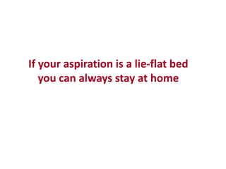 If your aspiration is a lie-flat bed
you can always stay at home
 