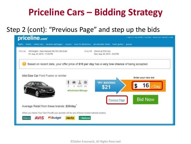 How Priceline Works For Car Rental How Priceline Works For Car Rental