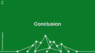 The
Peak
of
Data
Integration
20
23
Conclusion
 