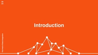 The
Peak
of
Data
Integration
20
23
Introduction
 