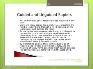 11/18/2022
Shamsuzzaman Sheikh, Asstt. Professor, DUET,
Gazipur
21
 