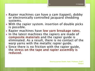 11/18/2022
Shamsuzzaman Sheikh, Asstt. Professor, DUET,
Gazipur
5
 