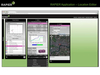 RAPIER Application – Location Editor
 