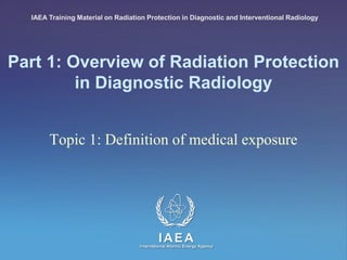 Radiation Protection in Diagnostic and Interventional Radiology, MDIRT ...