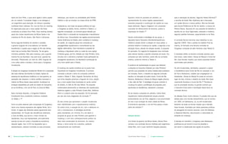 bairro de Ouro Preto, o qual seria ligado à velha capital     lideranças, que haviam se candidatado pelo Partido             Quando o tema foi pautado em plenário, os                    para a realização de estudos. Segundo Helena Bomeny22
     por um viaduto. A proposta chegou a ser entregue a            Católico e não se incluíam na chapa oficial do PRM.            representantes de outras regiões apresentaram                a escolha de Aarão Reis objetivava dar à discussão
     um engenheiro para execução. As críticas e pressões                                                                          emendas propondo a construção da capital em suas             um caráter técnico e menos político. Reis era formado
     contrárias foram intensas. Em Juiz de Fora um meeting         Avaliando-se, com base nos grupos políticos em que             bases eleitorais. Alguns chegaram com propostas              pela Escola Politécnica do Rio de Janeiro, a mesma de
     foi organizado para que a nova capital não fosse              o Congresso se dividia, temos, conforme a Tabela 2, a          concretas de oferecimento de terrenos, postos à              Pereira Passos. Buscaria em sua proposta de trabalho a
     construída na própria Ouro Preto. Esse meeting recebeu        seguinte composição: um primeiro grupo liderado por            disposição do     Estado.20                                  escolha de um local higienizado, ordenado e moderno,
     apoio dos clubes republicanos de Minas Gerais e da            Cesário Alvim e composto de monarquistas e republicanos                                                                     segundo padrões franceses, especialmente os de Paris.
     imprensa do Rio de Janeiro, São Paulo e Campinas.             de última hora. Concentrados nas regiões economicamente        Dando continuidade à estratégia de seu grupo, o
                                                                   menos dinâmicas do Estado, eram contrários à mudança           deputado Gama Cerqueira (dissidente/republicano              A comissão técnica terminou seus trabalhos no ano
     Numa segunda tentativa de resolver a questão,                 da capital. Já o segundo grupo era composto por                histórico) propôs dividir a votação em duas partes: a        seguinte (1893). Para a análise do relatório final da
     o governo Augusto de Lima elaborou um decreto                 propagandistas republicanos e concentravam-se nas              primeira relativa à mudança da capital; a segunda a sua      mesma, foi formada uma terceira comissão do
     transferindo a capital para a região do Rio das Velhas,       regiões cafeicultoras. Eram favoráveis à proposta de           alocação futura, através de votação secreta. A proposta      Congresso composta de sete membros (veja Tabela 5).
     onde hoje se localiza Belo Horizonte. Tal ato gerou           mudança e disputavam entre si a sede da nova capital.          foi aprovada. Em seguida foi designada nova comissão
     inúmeros protestos. Não pela mudança, pois a grande           O terceiro grupo, por fim, liderado por João Pinheiro, tinha   para realizar estudos e apontar propostas de locais. Era     O resultado obtido na terceira comissão apontou para
     maioria lhe era favorável, mas pelo local, passível de        vínculos com o alvinismo e também havia participado da         composta por sete membros, sendo três da comissão            dois locais, nesta ordem: Várzea do Marçal e Curral del
     discussão. Pressionado, em abril de 1891 Augusto de           propaganda republicana. Era favorável à construção de          anterior, conforme informa a Tabela 4.                       Rei. Essa decisão impediu que outras propostas fossem
     Lima voltou atrás e remeteu o tema para o Congresso           uma nova capital para o Estado.                                                                                             examinadas pelo plenário.
     Constituinte.                                                                                                                A ausência de representação do grupo que defendia
                                                                   A mudança da capital constituiu-se na pauta mais               a proposta do Executivo (liderado por João Pinheiro)         Os anti-mudancistas, derrotados, passaram a apoiar
     A eleição do Congresso Constituinte Mineiro foi a expressão   importante do Congresso Constituinte. A primeira               permitiu que propostas de outras cidades-sede pudessem       a transferência para Curral del Rei em oposição a Juiz
     das lutas internas dominantes no Estado. Apesar da            comissão a discutir o tema foi composta conforme               ser incluídas. Assim, o trabalho da segunda comissão         de Fora e Barbacena, cidades que congregavam os
     presença de republicanos históricos no novo governo, as       mostra a Tabela 3. Nela, Augusto Clementino da Silva,          resultou na indicação de quatro locais: Curral del Rei,      dissidentes. Várzea do Marçal foi posta em primeiro
     oposições não cessaram, e vários conflitos marcaram a         que tinha relações próximas a Augusto de Lima, propôs          Paraúna, Barbacena e Várzea do Marçal (região próxima        lugar da lista, embora o relatório de Aarão Reis fosse
     história de Minas Gerais nesse período. Sucederam-se          que a nova capital fosse localizada em ponto central           a São João del Rei). A estratégia do grupo contrário à       claramente favorável a Curral del Rei.23 Percebe-se
     ameaças separatistas por parte da cidade de Campanha,         do Estado, no Vale do Rio das Velhas. Tal proposta             mudança foi apoiar a proliferação de propostas para          que tal prioridade resultou no grande controle que
     ao sul de Minas, e de Juiz de Fora, na Zona da Mata.          contemplava plenamente os interesses dos republicanos          aprofundar as dissidências, atrasando o processo.            o Executivo tinha sobre a tramitação desse tema na
                                                                   históricos ligados a João Pinheiro (Costa Reis, Idelfonso                                                                   comissão técnica.
     Após inúmeras disputas, o Congresso Estadual                  Alvim e o próprio autor da proposta). Ela foi aprovada         Ao ser levada a proposta em plenário, Carlos Alves
     Constituinte ficou constituído conforme mostrado              por seis dos onze integrantes da comissão.19                   (republicano histórico/dissidente) propôs emenda             Os debates foram muito intensos. A questão teve que ser
     na Tabela   1.18                                                                                                             acrescentando Juiz de Fora, alegando a sua proximidade       adiada para uma reunião extraordinária, que só ocorreu
                                                                   Os seis nomes que aprovaram o projeto mudancista               do mar e sua condição de maior cidade de Minas.              em 1893, em Barbacena. Lá, os anti-mudancistas
     Como se pode observar pela composição do Congresso,           eram identificados com o republicanismo histórico.             A emenda foi aprovada, e Juiz de Fora passou a fazer         tentaram de todas as formas impedir que a decisão
     havia uma maioria expressiva das regiões Norte, Sul e         Os outros cinco, a exceção de um, com o adesismo ou            parte dos   estudos.21                                       fosse tomada. Auxiliados por vários pareceres jurídicos
     Centro. A região das Vertentes esteve igualmente bem          com o monarquismo. A estratégia escolhida                                                                                   de advogados de renome nacional, como Rui Barbosa
     representada. Em função das dissidências anteriores,          pelos dissidentes, em minoria, foi a de aderir à                                                                            e Saldanha Marinho, denunciavam a caducidade da
     a Zona da Mata, que reunia o maior número de                  proposta do grupo de João Pinheiro para garantir a             solução técnica                                              proposta de mudança.
     dissidentes, ficou sub-representada, principalmente           mudança, e com ela o enfraquecimento político do
     quando se leva em conta a importância econômica               setor mais conservador do alvinismo. Ao mesmo                  Já à frente do governo de Minas Gerais, Afonso Pena          A decisão em transferir o Congresso para Barbacena
     daquela região. Dos 12,5% de deputados que a                  tempo, o tema ainda iria a plenário, podendo                   nomeou uma comissão técnica chefiada pelo engenheiro         justificava-se por torná-lo imune às pressões e
     representavam, estavam excluídas as suas principais           eventualmente ser modificado.                                  Aarão Reis, com o qual mantinha relações pessoais,           por excluir a cidade-sede das opções de escolha.




36   |   Revista do Arquivo Público Mineiro   |   Dossiê                                                                          Cláudia Maria Ribeiro Viscardi   |   A capital controversa                                                             |   37
 