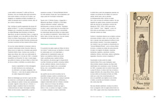 e valor estético controverso,9 o prédio da Feira de         superavam as perdas. A “formosa Metrópole Mineira”           A análise feita a partir das propagandas presentes nas
     Amostras, como era chamado pelos belo-horizontinos,         há muito superara o tempo das “ruas empoeiradas e por        revistas e nos jornais de uma cidade é um ponto de




                                                                                                                                                                                                      Anúncio da Alfaiataria Moyses. Revista Argus, ano 2, n. 11, agosto de 1936. Acervo Arquivo Público da Cidade de Belo Horizonte
     tinha quatro andares e uma torre de 30 metros, que          calçar, quase sem iluminação e transeuntes”.                 partida, dentre outros, para se perceber
     abrigavam as instalações da Rádio Inconfidência, os                                                                      os entrelaçamentos entre o tempo da cidade
     salões de exposição para os produtos mineiros, além de      Figuras como “o Patriota Fonseca, o Apaga-Vela, o            face a face ao tempo da metrópole moderna. No caso
     bar, cinema e restaurante.                                  Manezinho das Moças, o Zé-Bocô e o Chico Bispo,              específico da capital mineira, percebe-se que grande
                                                                 criaturas inofensivas e andejas”, pertenciam,                parte dos anúncios de mercadorias e serviços das
     Essa “synthese do espírito progressista dos actuais diri-   definitivamente, ao tempo da memória. “Guardados             décadas de 1920, 1930 e 1940 usava termos
     gentes de Minas”,10 no dizer de autoridades da época,       na retina”, esses e outros traços da comunidade face         como “moderno”, “novo”, “elegante”, o que é um
     dialogava com a arquitetura dos prédios da Prefeitura,      a face teriam dado lugar ao vigor e à racionalidade          forte indício da assimilação e da sintonia com a
     da antiga Alfândega (atual Secretaria do Estado da          da modernidade desenvolvimentista da cidade-capital          dimensão moderna da cidade.
     Agricultura), da sede do Automóvel Clube e, na região da    que, nas palavras do palestrante, “estava fadada a ser,
     praça da Liberdade, com a dos edifícios do Minas Tênis      dentro, talvez, de mais meio século, uma das maiores         Contudo, é importante observar que os objetos e serviços
     Clube e do Palácio Arquidiocesano. Juntos, eles renova-     metrópoles do Continente Sul-Americano”.                     anunciados remetem o leitor a um mundo feito a mão,
     vam dois dos espaços da Belo Horizonte concebida pela                                                                    isto é, marcado mais pela presença de artífices do que
     Comissão Construtora da Nova Capital de Minas Gerais.                                                                    pela produção industrial. O que essas propagandas
                                                                 Modernização e modernidade                                   nos mostram é que, por ocasião do cinqüentenário da
     Em seu tour urbano destinado a comprovar a tese da                                                                       “formosa Metrópole Mineira”, como a chamou Nelson
     constante modernidade de Belo Horizonte, Nelson de          O cruzamento dos dados usados por Nelson de Senna            de Senna, o cotidiano de cidade não podia prescindir
     Senna incluiu um trajeto novo. Enveredou pela avenida       com   outros12   mostra-nos que, ao identificar o conceito   do saber e do engenho de alfaiates, costureiras,
     Presidente Antônio Carlos. Conduziu seus ouvintes, e        de modernização com o de modernidade, o                      bordadeiras, sapateiros, carpinteiros, funileiros,
     depois seus leitores, até o mais novo cartão-postal da      conferencista do cinqüentenário acabou por                   soldadores, ferreiros, marmoristas, seleiros, estofadores,
     cidade, inaugurado em 2 de maio de 1942: o complexo         fabricar uma seqüência histórica por demais                  engraxates, tintureiros, ourives e chapeleiros.13
     arquitetônico da Pampulha. Em meio a muitos elogios         linear e equilibrada para a capital de Minas.
     aos prédios do Cassino, da Casa do Baile, ao Yatch-Club,    Para sustentá-la, ele precisou jogar no esquecimento         Concentrados na área central da cidade
     ele não se conteve e manifestou sua opinião sobre a         uma Belo Horizonte que também comportava hábitos             (avenida Afonso Pena e suas imediações), esses
                                                                 de vida, carências materiais, modos de produzir e            ofícios também estavam presentes nas áreas então
              bizarria e originalidade um tanto extravagante     consumir que não integram nem a racionalidade                identificadas como suburbanas e rurais. Na década
              do estilo futurista de uma construção que          técnica, nem o cosmopolitismo presentes nas                  de 1920, a expressão maior do comércio ficava entre
              era destinada a uma Igreja consagrada a São        metrópoles modernas.                                         a praça Rio Branco, na altura onde hoje se localiza a
              Francisco [...] obra mais de aspecto profano que                                                                estação rodoviária, até a praça Afonso Arinos, próximo
              de caráter liturgicamente       religioso.11       Isso significa que seu ponto de partida não lhe              do atual edifício da Faculdade de Direito da UFMG,
                                                                 possibilitou enxergar e avaliar as rachaduras que            sendo que a área mais concentrada girava em
     Atento às metodologias que iluminam a ação das elites,      hoje sabemos fazer parte de toda e qualquer expressão        torno do quadrilátero que engloba as ruas Curitiba
     ele reverenciou a contribuição das nações estrangeiras      da modernidade. Chave analítica multifacetada, a             e Caetés, as avenidas dos Andradas e Amazonas
     para a edificação da capital e nomeou seus representantes   categoria modernidade abre-nos múltiplas e distintas         até a atual praça Sete.
     consulares. Jogando o tempo todo com o lembrar e o          portas; insere-nos em tempos não retilíneos;
     esquecer, elogiou a seqüência linear do crescimento         permite-nos estabelecer conexões que ligam o                 Nas duas décadas posteriores, as áreas de comércio
     e desenvolvimento da cidade. Homenagens rendidas,           dentro e o fora, os centros e as margens, o público          foram se alargando. Além da região predominante nos
     Nelson de Senna avaliou: inegavelmente, os ganhos           e o privado, a tradição e a própria modernidade.             anos 1920, surgem outros focos importantes dentro do




84   |   Revista do Arquivo Público Mineiro    |    Dossiê                                                                    Maria Eliza Linhares Borges   |   uma visão da capital cinqüentenária                                                                                                                                    |   85
 