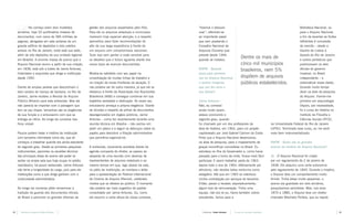 > No começo eram dois modestos                gestão dos arquivos espalhados pelo País.         “fizemos o besouro                                                    Biblioteca Nacional, ou
     armários, hoje 55 quilômetros lineares de           Para ele os arquivos estaduais e municipais       voar”, referindo-se                                                   para o Arquivo Nacional,
     documentos, com cerca de 385 milhões de             merecem hoje especial atenção, e a respeito       ao importante papel                                                   a fim de levantar as fontes
     páginas, abrigados em sete andares de um            aproveitou para fazer recomendações do            que vem prestando o                                                   referentes à concessão
     grande edifício de depósitos e dois prédios         alto de sua larga experiência à frente de         Conselho Nacional de                                                  de mercês – desde a
     anexos no Rio de Janeiro, onde está sua sede,       um arquivo com compromissos nacionais.            Arquivos (Conarq) que                                                 Gazeta de Lisboa à
     além de oito depósitos de sua unidade regional      Tudo isso sem perder a visão sensível para        preside desde 1994,                                                   Gazeta do Rio de Janeiro
     em Brasília. A enorme massa de acervo que o         os desafios que o futuro aguarda diante dos       quando se instalou.
                                                                                                                                           Dentre os mais de                     e outros periódicos que
     Arquivo Nacional reuniu a partir de sua criação,    novos tipos de acervos documentais.                                               cinco mil municípios                  publicizavam os atos
     em 1838, está sob a tutela de Jaime Antunes,                                                          RAPM - Quando                   brasileiros, nem 5%                   oficiais do governo
     historiador e arquivista que dirige a instituição   Mostra-se satisfeito com seu papel na             pisou pela primeira                                                   imperial, no Brasil
     desde 1992.                                         consolidação de muitas linhas de trabalho e       vez no Arquivo Nacional         dispõem de arquivos                   independente – e
                                                         na criação de novas fronteiras de atuação. E      o senhor imaginou               públicos estabelecidos.               sistematizar esses dados.
     Diante de amplas janelas que descortinam o          não poderia ser de outra maneira, já que ele se   que um dia seria o                                                    Durante muito tempo
     belo cenário do Campo de Santana, no Rio de         destacou à frente da Associação dos Arquivistas   seu diretor?                                                          atuei na área da pesquisa
     Janeiro, Jaime recebeu a Revista do Arquivo         Brasileiros (AAB) e consegue combinar em sua                                                                            do Arquivo. Formei-me
     Público Mineiro para esta entrevista. Mas ele       trajetória seriedade e dedicação. Às vezes seu    Jaime Antunes -                                                       primeiro em arquivologia.
     não parecia se importar com a paisagem que          entusiasmo ameaça a própria elegância. Diante     Não, eu comecei                                                       Depois, por necessidade,
     tem ao seu dispor, tamanhas são as exigências       de dúvidas a respeito de pilhas de documentos     ainda muito jovem,                                                    fiz o curso de história no
     de sua função e o entusiasmo com que se             desorganizados em órgãos públicos, Jaime          estava concluindo o                                                   Instituto de Filosofia e
     entrega ao ofício. Ao longo da conversa isso        Antunes – como fez recentemente durante uma       segundo grau, quando                                                  Ciências Sociais (IFCS),
     ficou visível.                                      reunião técnica em Brasília – não vacilou em      fui chamado por um dos professores da            na Universidade Federal do Rio de Janeiro
                                                         pedir um jaleco e a seguir se debruçou sobre os   área de história, em 1963, para um projeto       (UFRJ). Terminado esse curso, eu me senti
     Poucos podem tratar a história da instituição       papéis para descobrir a filiação administrativa   capitaneado por José Gabriel Calmon da Costa     mais bem instrumentalizado.
     com tamanha intimidade como ele, que ali            que permitiria organizá-los.                      Pinto que o Arquivo Nacional desenvolvia,
     começou a trabalhar quando era ainda estudante                                                        na área de pesquisa, para o mapeamento de        RAPM - Quais são os grandes
     do segundo grau. Desde as primeiras pesquisas       A entrevista, duramente acertada diante da        graças honoríficas concedidas no Brasil. Eu      marcos da história do Arquivo Nacional?
     instrumentais, percorreu os escalões técnicos       agenda compacta do diretor, se passou às          estudava na Ilha do Governador e, como havia
     das principais áreas de acervo até poder se         vésperas de uma reunião com dezenas de            passado para o turno da noite, ficava mais fácil JA - O Arquivo Nacional foi criado
     sentar na ampla sala que hoje ocupa no prédio       representantes de arquivos estaduais e ao         participar. E assim trabalhei parte de 1963,     por um regulamento de 2 de janeiro de
     neoclássico, há pouco restaurado. Jaime Antunes     mesmo tempo em que, logo abaixo da sala,          depois todo o ano de 1964, efetivamente por      1838. Ele adquiriu uma certa autonomia
     não teme a longevidade do cargo, pois para ele      no pátio da instituição, se montava o telão       altruísmo, não recebia bolsa nenhuma como        pelo regulamento de 1840. Durante o Império,
     instituições como a que dirige ganham com a         para a apresentação do Festival Internacional     estagiário. Até que em 1965 se viabilizou        o Arquivo teve um comportamento muito
     continuidade administrativa.                        de Cinema de Arquivo (Recine), celebrada          minha contratação por serviços de terceiros.     tímido. Tinha áreas muito pequenas, o
                                                         mostra que se oferece ao público. O momento       Então, passei a receber, esporadicamente,        acervo era guardado em dois armários,
     Ao longo da conversa pôde rememorar a               não poderia ser mais sugestivo do padrão          algum tipo de remuneração. Tinha uma             pouquíssimos servidores. Mas, nos anos
     tradição da guarda dos documentos oficiais          consolidado por Jaime Antunes. Ou, como           equipe, não era só eu, havia também outros       1870 e 1880, o Arquivo teve um diretor
     do Brasil e percorrer os grandes dilemas da         ele resumiu a certa altura da nossa conversa,     estudantes. Íamos para a                         chamado Machado Portela, que eu reputo



12   |   Revista do Arquivo Público Mineiro   |                                                              Entrevista: Jaime Antunes   |   A casa da memória brasileira                                  |   13
 