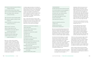 Vem do abismo de cinquenta anos, gravura em talho doce,       A nostalgia, regada pela saudade, se faz presente em        mariodeandradecelebrada.                                                                 Apresentado a Ascânio, ele sorriu para mim com

                 a revelação de Emílio Moura.                           vários escritos do poeta Drummond. Luciana Teixeira de      Não, Mário, Belo Horizonte não era uma tolice como as outras.                            timidez, disse duas ou três palavras só. Fiquei
                                                                        Andrade identifica duas fases nas suas representações                                                                                                gostando desse moço com quem seria incapaz de
          Era tempo de escolha. Escolha em silêncio. Definitiva.                                                                    Era uma província saudável, de carnes leves pesseguíneas [...]
                                                                        sobre Belo Horizonte. Na primeira, o autor apresenta                                                                                                 manter uma longa conversa (e daí, para que uma
          Na rua, no bar, nossos companheiros esperam ser decifrados.   a cidade como homogênea e incaracterística. Na              Esquecer, quero esquecer é a brutal Belo Horizonte                                       longa conversa), mas em quem enxergava uma
          Mas o sinal os distingue. Descubro, e para sempre,            segunda, predominam as imagens da memória. Nessa            Que empavona sobre o corpo crucificado da primeira.                                      alma finamente colorida, meiga, séria e encharcada
                                                                        fase, as recordações conferem nova substância aos                                                                                                    de poesia. Não pretendo entender muito de almas;
                 a amizade de Emílio Moura.                                                                                         Quero não saber da traição de seus santos.
                                                                        seus sentimentos. Em nostalgia, o poeta reencontra o                                                                                                 julgo, porém, ter encontrado desde o primeiro dia a
                                                                        passado citadino, idealizando-o.                            Eles a protegiam. Agora protegem-se a si mesmos.                                         chave desta, que por pudor nunca chegarei a abrir.
          Agora a noite caminha no passo dos estudantes versíferos.                                                                 São José, no centro da cidade,                                                           Desse modo, distante, mas realmente bem perto de
                                                                        Assim, no poema Triste Horizonte, lamenta a cidade                                                                                                   Ascânio, eu fui um de seus amigos mais certos.
          Bem conhecemos as magnólias, as mansões art nouveau,                                                                      Explora estacionamento de automóveis [...]
                                                                        perdida de seus anos de juventude e a fantasia por meio
                 os guardas civis                                       de palavras como: beleza, amor, graça, perfume, leveza.                                                                                              Tinha 23 anos e não se poderia dizer que viveu,
          Imóveis em cada esquina. Vou consultando um outro eu:         São palavras, tecidas em versos, que idealizam os           Sossega minha saudade. Não cicies outra vez                                              se não fosse a poesia, que inundou o seu minuto
                                                                        tempos idos e as cores claras dos anos passados.                                                                                                     apressado sobre a terra [...].
                 a presença de Emílio Moura [...]                                                                                   o impróprio convite.

                                                                                                                                    Não quero mais, não quero ver-te,
                                                                                                                                                                                                                             Era ainda naquele tempo (bom tempo) em
                                                                        POR QUE não vais a Belo Horizonte? A saudade cicia
          Mineiros que saem. E mineiros ficam.                                                                                      Meu Triste Horizonte e destroçado      amor.17                                           que se tomava cerveja e café com leite na
                                                                        contínua e branda: Volta lá
          Este ficou, de braços longos para o adeus,
                                                                                                                                                                                                                             Confeitaria Estrela. Entre dez e onze horas, o
                                                                        Tudo é belo e cantante na coleção de perfumes               Mas não foi exclusivamente através da poesia que Carlos                                  pessoal ia aparecendo e distribuindo-se pelas
          Em Belo Horizonte, rumor sem verdes, é água pura
                                                                        Das avenidas que levam ao amor,                             Drummond de Andrade cantou a Belo Horizonte da sua                                       mesinhas de mármore. Discutia-se política e
                 A permanência de Emílio Moura [...]                                                                                memória viva. Crônicas e contos representam a cidade das                                 literatura, contavam-se histórias pornográficas e
                                                                        Nos espelhos de luz e penumbra onde se projetam
          Agora não vem mais. Agora é procurá-lo                                                                                    suas lembranças, que se por um lado jaz consumida pelo                                   diziam-se besteiras, puras e simples besteiras,
                                                                        Os puros jogos do viver.                                    sentimento do que se perdeu como vivência, por outro se                                  angelicamente, até se fechar a última porta (você
          em cinquenta anos vividos, em papéis, retratos,
                                                                        Anda! Volta lá, volta já.                                   conservou viva, através de vestígios, registros, experiências.                           se lembra, Emílio Moura? Almeida? Nava?) [...]18
          é transferir a pessoa viva a um cofre de ouro:
                                                                        E eu respondo carrancudo: Não
                 A poesia de Emílio Moura [...]16                                                                                   As crônicas de Drummond dialogam com o passado                                Trata-se de um texto que apresenta imagens cravadas
                                                                        Não voltarei para ver o que não merece ser visto.           do jovem poeta e da outrora juvenil Belo Horizonte.                          no mais profundo sentimento do autor. Retrata um
                                                                        Não o passado de cores fantásticas,                         O escritor, de forma recorrente, lamenta as espessas                         contexto histórico que se esvaiu na dinâmica inevitável
      Mesmo que a cidade conserve inalterados                                                                                       camadas de tempo depositadas sobre a cidade,                                 de transformação da cidade. Nesse sentido, a crônica
                                                                        Belo Horizonte sorrindo púbere núbil sensual sem malícia,
      monumentos, espaços de referências e signos                                                                                   alterando-lhe o visual. Dessa forma, contrapõe o passado                     fala de uma fase da vida pessoal e social do escritor,
      dos lugares, inúmeras vezes as transformações                     Lugar de ler os clássicos e amar as artes novas,            ao presente. E ao fazer reviver o passado insurge-se                         também inscrita na memória e na história da cidade.
      interferem no que parece fixo. Esse movimento                             lugar muito especial pela graça do clima            contra o esmaecimento das lembranças, alimenta-se do                         Uma etapa de sua trajetória, na qual a paisagem urbana
      confere novos sentidos aos espaços urbanos e às                                                                               outrora. E o faz com estilo sofisticado, como na crônica                     e as relações de amizade compõem um mesmo cenário.
                                                                        E pelo gosto que não tem preço,
      suas destinações, transformam a arquitetura das                                                                               Ascânio Lopes, datada de 1931, ano paradoxalmente
                                                                                de falar mal do Governo no lendário Bar do Ponto.
      edificações, interferem na estética e no visual de                                                                            muito próximo da década de 1920.                                             De fato, os textos de Carlos Drummond de Andrade,
      monumentos identitários e alimentam a nostalgia,                  Cidade aberta aos estudantes do mundo inteiro,                                                                                           que tem na memória a fonte inspiradora de sua escrita,
      que se manifesta como oposição ao novo. Nostalgia                                                                                      A passagem de Ascânio Lopes pela Rua da Bahia                       também traduzem sua percepção espacial/ topográfica
                                                                                inclusive Alagoas,
      que sempre vem acompanhada por um sentimento                                                                                           é o único capítulo de sua vida que eu conheço, e                    de Belo Horizonte e as transformações que ocorreram na
                                                                        “maravilha de milhares de brilhos, vidrilhos”
      de doída perda de referências.                                                                                                         esse capítulo me enche de saudade [...].                            cidade ao longo dos anos.




164   |     Revista do Arquivo Público Mineiro   |     Dossiê                                                                       Lucilia de Almeida Neves Delgado   |     Memória, história e representações literárias                                                         |   165
 