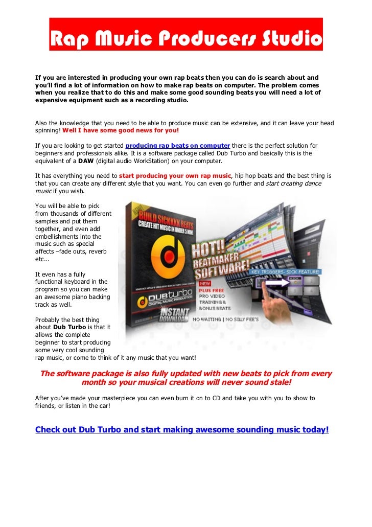 what software do rap producers use what software do rap producers use
