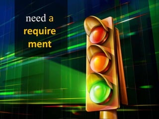 need a
require
ment
 