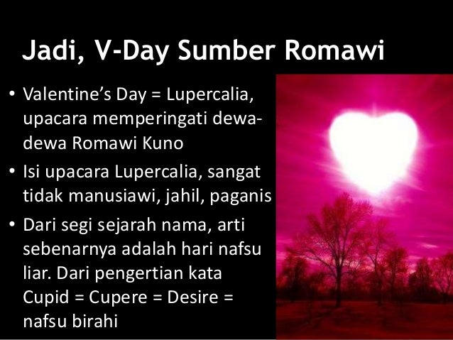 Rapor Merah Valentine's Day Rapor Merah Valentine's Day