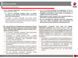 Streszczenie
 Nowe rozwiązania legislacyjne – obowiązujące od VIII 2013 r. -
wprowadziły dwie zmiany.
 Po pierwsze, pozw...