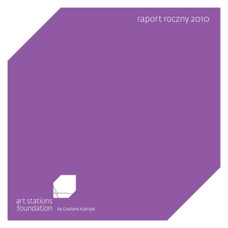 raport roczny 2010
 