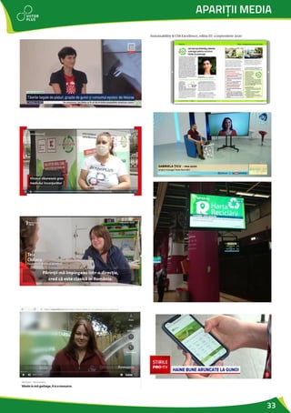 33
APARIȚII MEDIA
 