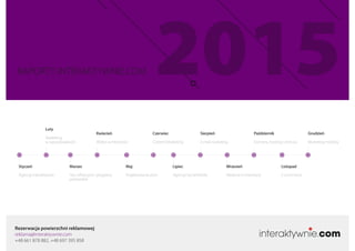 Content Marketing 2015 Raport Interaktywnie.com