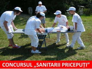 CONCURSUL „SANITARII PRICEPUȚI”
 