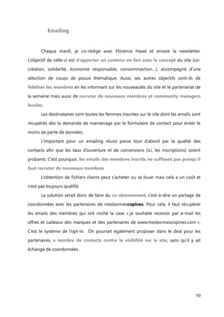 vers le site.
-   Liker 5 photos par semaine

-   S’abonner       à   5   nouveaux   boards   en   lien   avec   la   thématique   de
    mesbonnescopines par semaine.




                                                                                     50
 