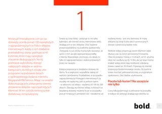 RANKING SKLEPÓW 
INTERNETOWYCH 2014 
© Ahileos - Fotolia.com 
Paweł Zawadzki 
redaktor Money.pl 
Marta Smaga 
kierownik ds. rozwoju Money.pl, publicystka Interaktywnie.com 
ms@interaktywnie.com 
Bartłomiej Dwornik 
redaktor Interaktywnie.com 
bd@interaktywnie.com 
 