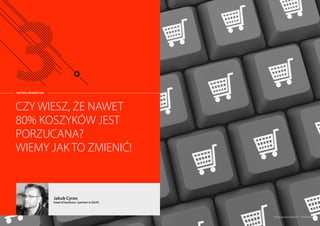 Chciałbym powiedziec, ze aplikacja eCommerce została bardzo dobrze zaprojektowana i przygotowana. 
Dodatkowo chciałbym podziekowac za to, ze pomimo róznych komplikacji udało nam sie dochowac 
harmonogramu, który był prawie nierealny. 
Łukasz Drop, Zastepca Dyrektora Działu Produktów Inwestycyjnych, Mennica Polska SA 
Solidny i terminowy partner od wdrozen e-commerce. 
Bold Brand Commerce Sp. z o.o. ・ Gabrieli Zapolskiej 9 ・ 30-126 Kraków 
+48 501 351 542 ・ kontakt@bold.net.pl ・ www.bold.net.pl 
 