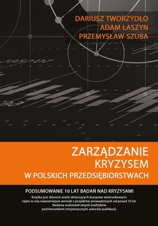 1. Zarządzanie kryzysowe w działaniach operacyjnych i strategicznych… A
 