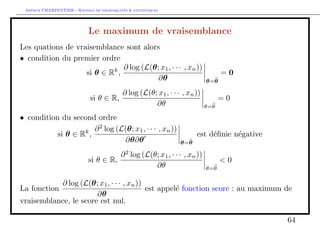 Arthur CHARPENTIER - Rappels de probabilites  statistiques 
Un peu de tests 
Le lien entre la decision est la vraie valeur peut ^etre represente par le tableau 
ci-dessous 
H0 vraie H1 vraie 
Decision d0 Bonne decision erreur de seconde espece 
Decision d1 erreur de premiere espece Bonne decision 
32 
 